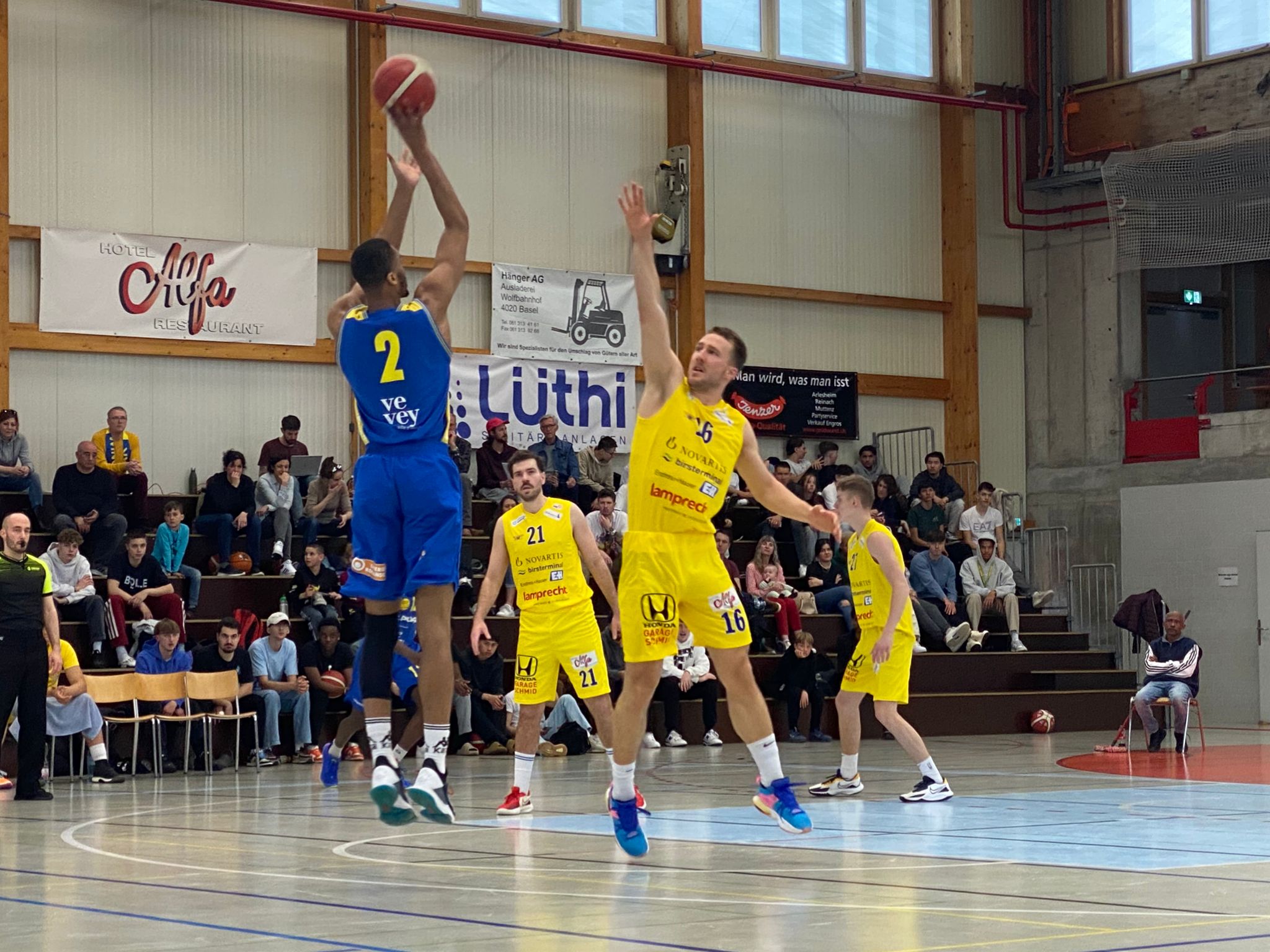 Basket: Le VRB engrange des points importants sur le terrain de Bâle